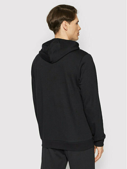 Adidas Essentials Men's Sweatshirt with Hood & Pockets Black