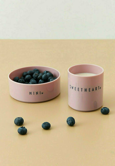 Design Letters Glas Wasser aus Plastik in Rosa Farbe Design Letters Glas Wasser aus Plastik in Rosa Farbe