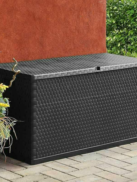 Toomax Outdoor Storage Box Italy 420lt Gray L120xW56xH63cm