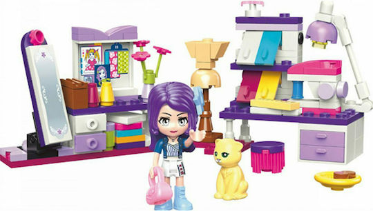 Qman Cherry Studio Building Blocks Set for 6+ Years 122 Pieces