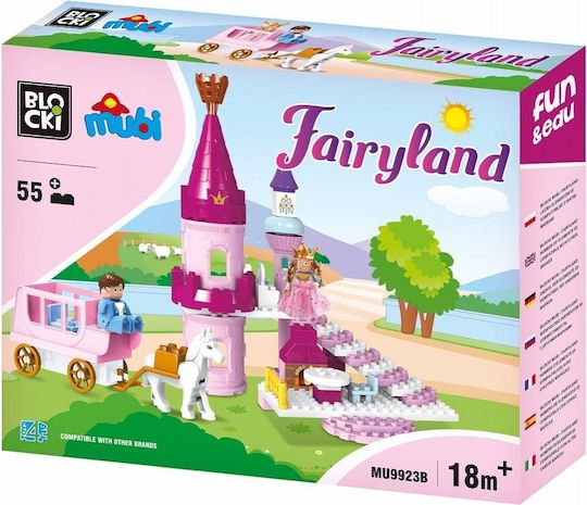 Blocki Τουβλάκια Fairyland για 3+ Ετών 55τμχ