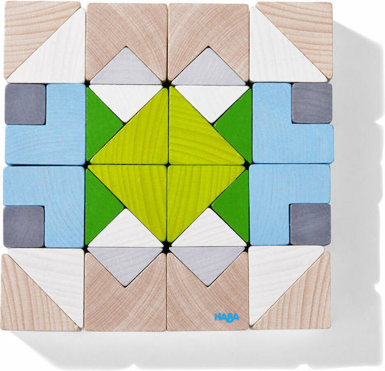 Haba Haba 3D Arrangierspiel Nordic Mosaik Bauklötze Für 3+ Jahre 36 Stück