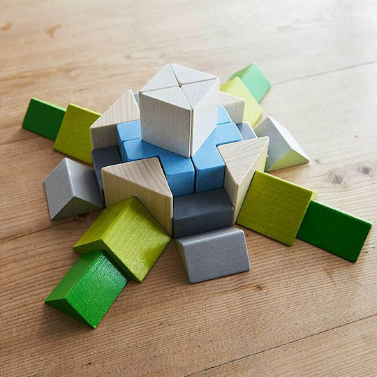 Haba Haba 3D Arrangierspiel Nordic Mosaik Bauklötze Für 3+ Jahre 36 Stück