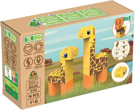 Biobuddi Blocks Stepa for 1.5-6 years Years 14pcs