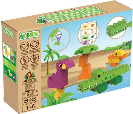 Biobuddi Blocks Lagoon for 1.5-6 years Years 25pcs