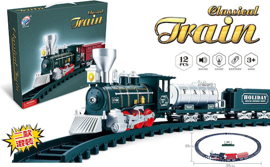Zita Toys Σετ με Τρενάκι με Ήχο και Φως για 3+ Ετών