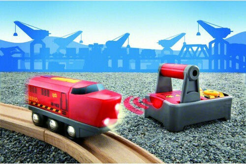 Brio Toys Remote Control Engine Train made of Wood for 3+ years+ Years