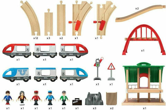 Brio Toys Travel Switching Set with Train for 3+ years+ Years