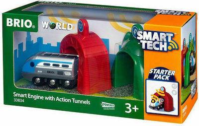 Brio Toys Wooden Train Smart Engine for 3+ years