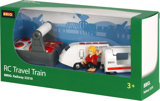 Brio Toys Remote Control Travel Train with Sound and Light for 3+ years+ Years