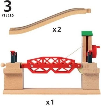 Brio Toys Lifting Bridge Railroad Accessories for 3+ years+ Years