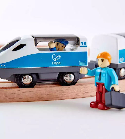 Hape Set with Train made of Wood for 3+ years+ Years