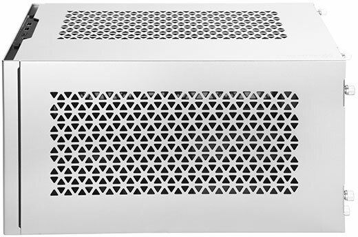 Silverstone SUGO 15 Mini-Turm Computergehäuse Silber
