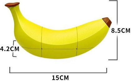 Fruit Series - Banana Speed Cube 3x2 for 3+ years Years FX8803 1pcs