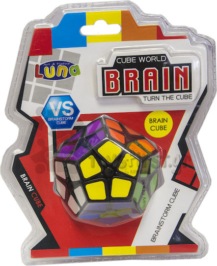 Luna Brain Blister Polygon Speed Cube 2x2 for 6+ years old Years 000621003 1pcs
