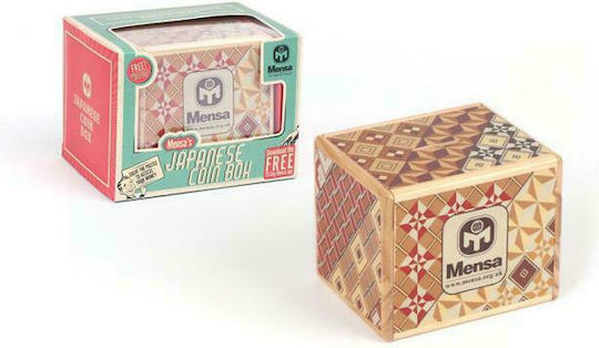 Mensa Mensa Japanese Coin Box Puzzle Γρίφος από Ξύλο IQ1058