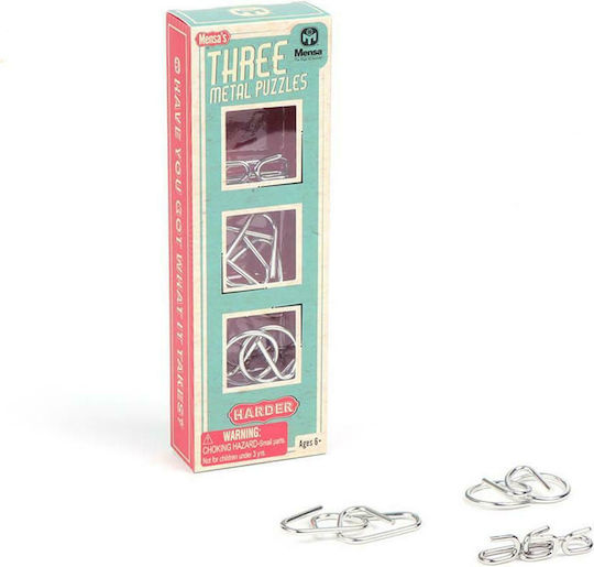 Mensa Hard Wire Γρίφος από Μέταλλο για 6+ Ετών IQ-1072C