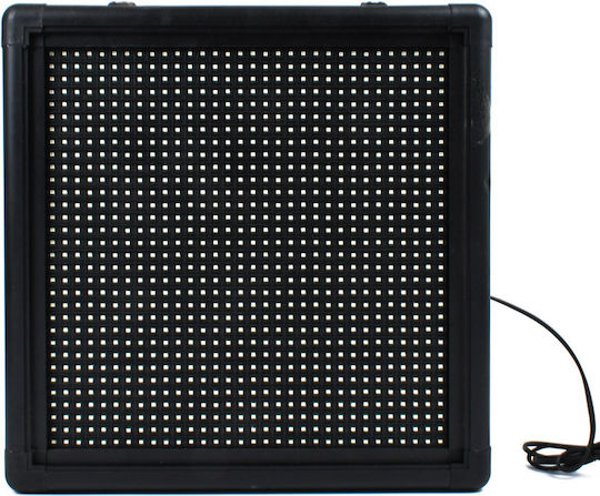 Σταυρός Φαρμακείου LED Μονής Όψης Αδιάβροχη 39x40cm Πράσινο