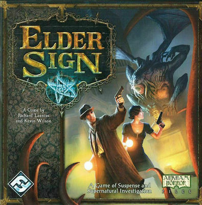Fantasy Flight Επιτραπέζιο Παιχνίδι Elder Sign για 1-8 Παίκτες 13+ Ετών