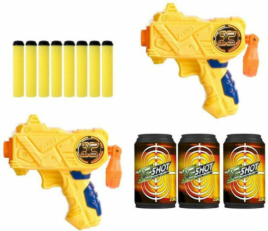 AS X-Shot Excel Double Micro Spielzeugpistolen mit Schaumstoffpfeilen