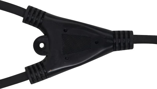vidaXL Electric Jobsite Light LED IP65 with Brightness up to 7000lm