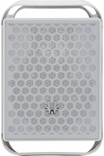 BitFenix Prodigy M 2022 Gaming Mini Tower Κουτί Υπολογιστή με Πλαϊνό Παράθυρο Λευκό