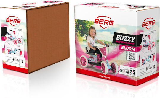 Buzzy Bloom Go Kart Μονοθέσιο με Πετάλι Γαλάζιο