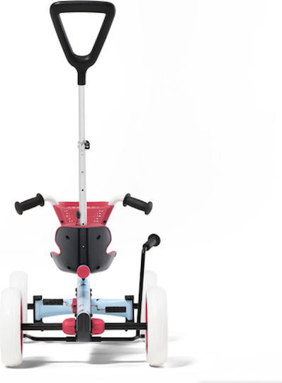 Berg Toys Tricicletă Pentru Copii Buzzy Bloom 2 În 1 Cu Spațiu De Depozitare Mâner Pentru Părinți Și Tricicletă Pentru Copii Pentru 2-5 Ani Albastru Deschis