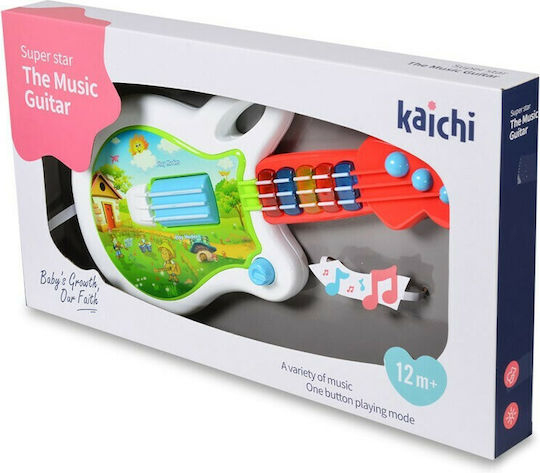 Kaichi Musical Instrument Guitar with Music for 12++ Months