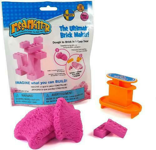 Relevant Play Construction & Building Toys The Ultimate Brick Maker Pink for Children 3+ Years
