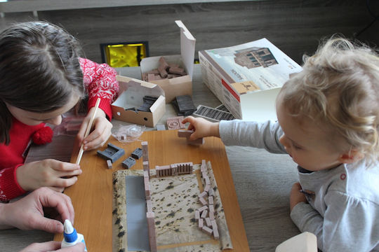 Wiseelk Construction Toy Saloon for Children 5+ years+ Years