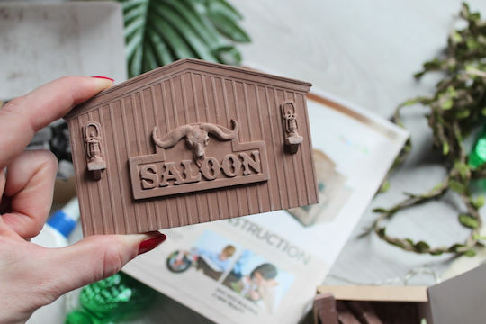 Wiseelk Construction Toy Saloon for Children 5+ years+ Years