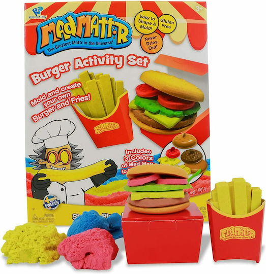 Relevant Play Construction Toy Burger Activity Set for Children 3+ years+ Years