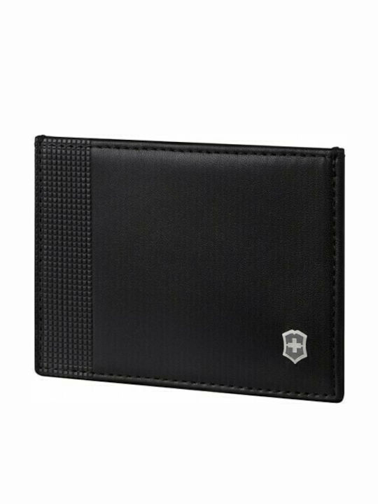 Altius Alox Slim Кожен Мъжки Портфейл За Карти С RFID Черен