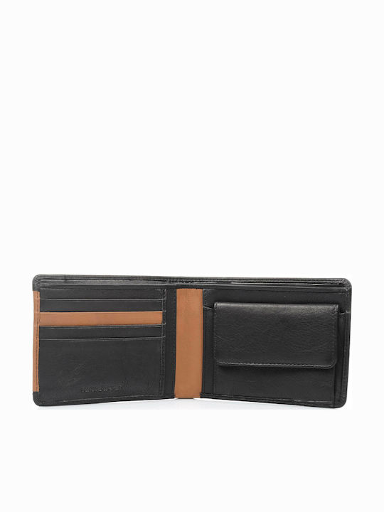 Leather Men's Wallet Classic Black