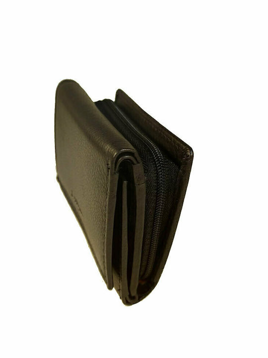 Leather Men's Wallet with RFID Black