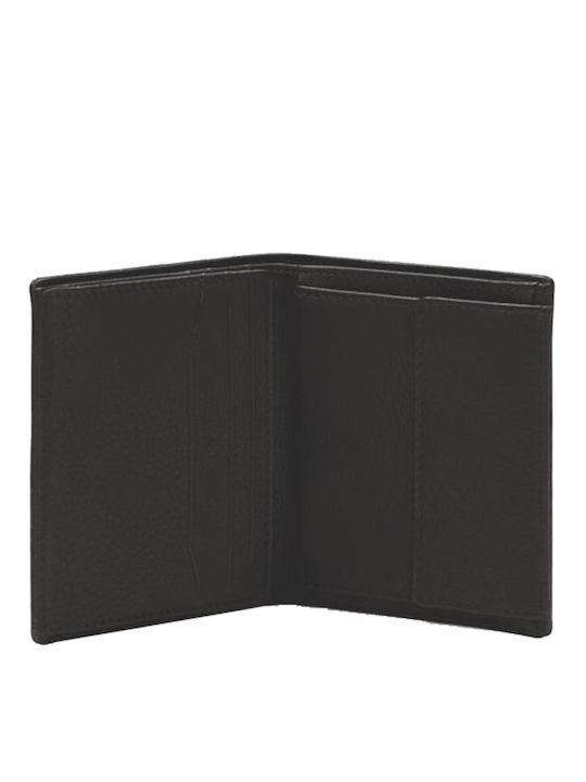 Leather Men's Wallet Classic with RFID Black