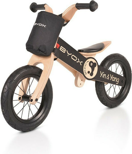 Byox Kinderlaufrad Yin&Yang Schwarz
