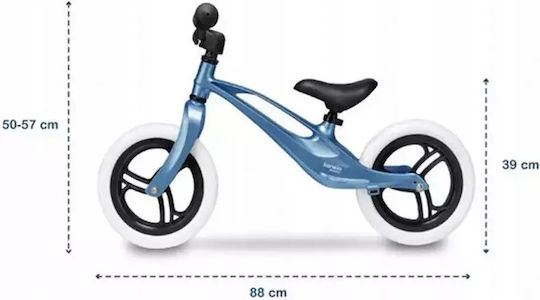 Lionelo Bicicletă de Echilibru pentru Copii Bart Albastru