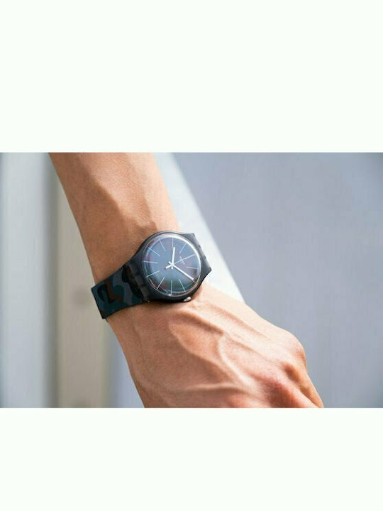 Swatch Camoucity Uhr mit Batteriewerk Swatch Camoucity Uhr mit Batteriewerk