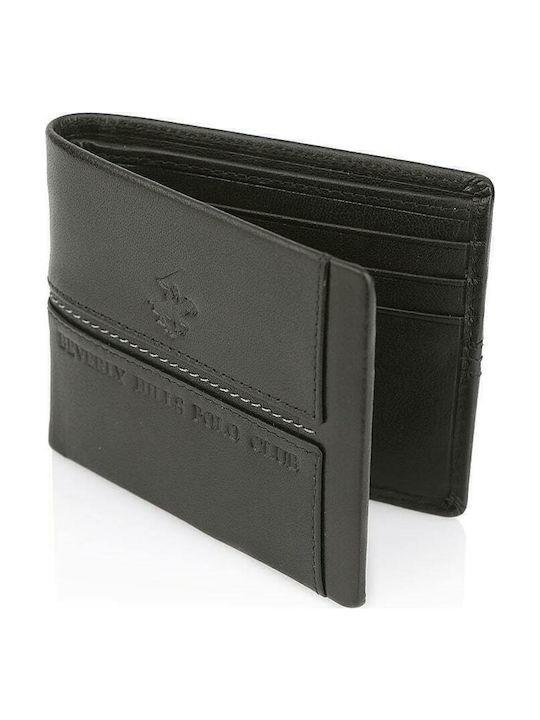 Leather Men's Wallet Classic Black