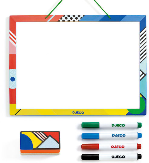 Djeco Магнитна Маркерна Дъска Двулицева 41.5x30.5см