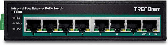 Trendnet Switch Industrial Facilities TI-PE80