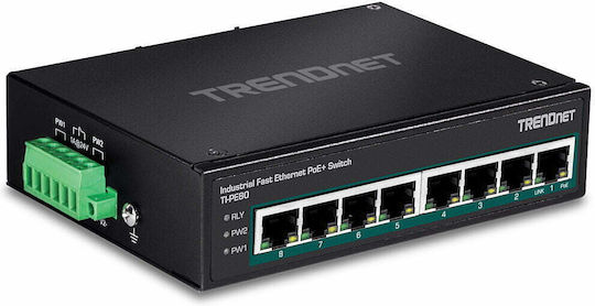 Trendnet Switch Industrial Facilities TI-PE80