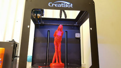 Creatbot DX Plus Αυτόνομος 3D Printer Τριπλού Extruder με Σύνδεση USB και Card Reader
