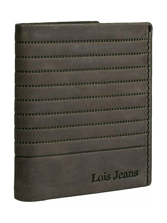 Lois -02 Men's Leather Wallet with RFID Brown