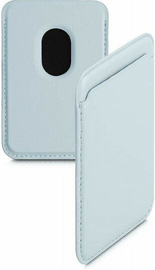 KWmobile MagSafe Kartenetui PU Leather Light Blue