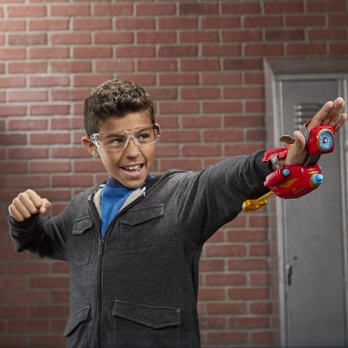 Nerf Power Moves Marvel Iron Man Repulsor Blast Gauntle Marvel Avengers für 5+ Jahre+ Jahre