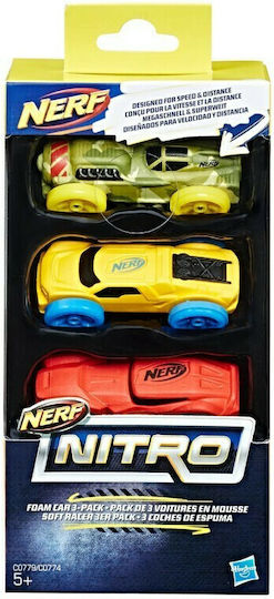 Nerf Parts Nitro for 5+ years years Foam Car (Various Designs/Assortment of Designs) 1pc