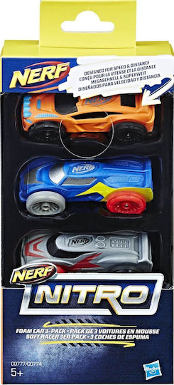 Nerf Parts Nitro for 5+ years years Foam Car (Various Designs/Assortment of Designs) 1pc
